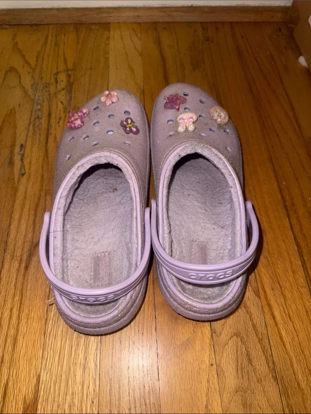 CROCS sparkly light